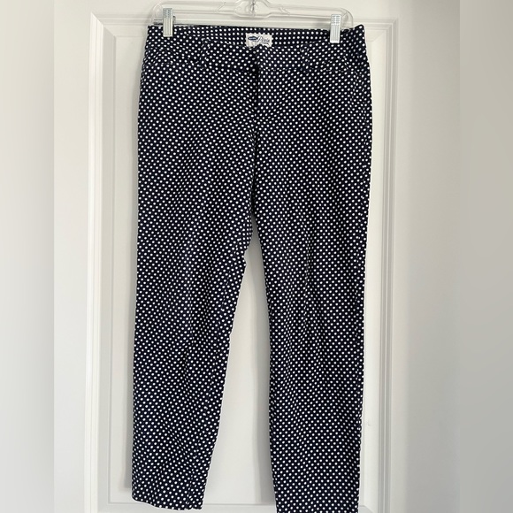 Black Polkadot Cropped Slacks - Picture 1 of 1